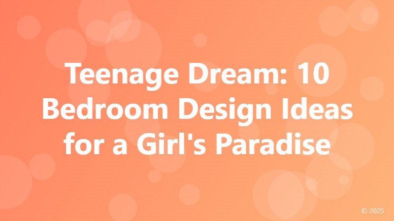 Teenage Dream: 10 Bedroom Design Ideas for a Girl's Paradise